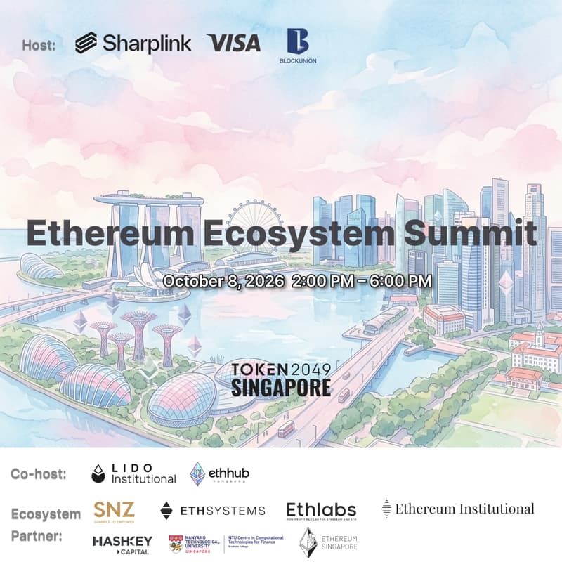 Cover Image for Ethereum Ecosystem Summit @Token2049 Singapore