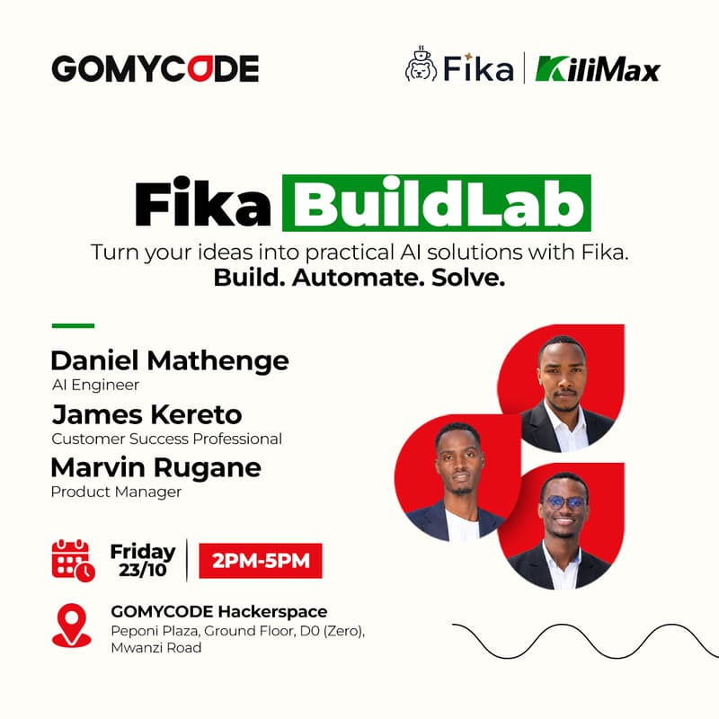 Cover Image for Fika BuildLab: Build. Automate. Solve (In-Person Workshop)
