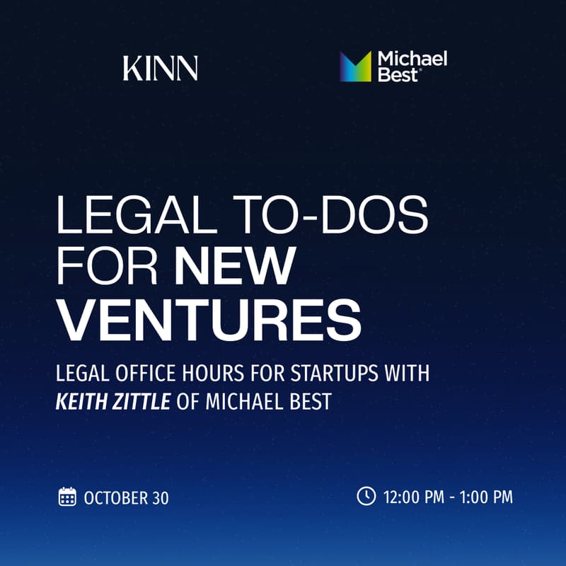 Cover Image for Legal To-Dos for New Ventures