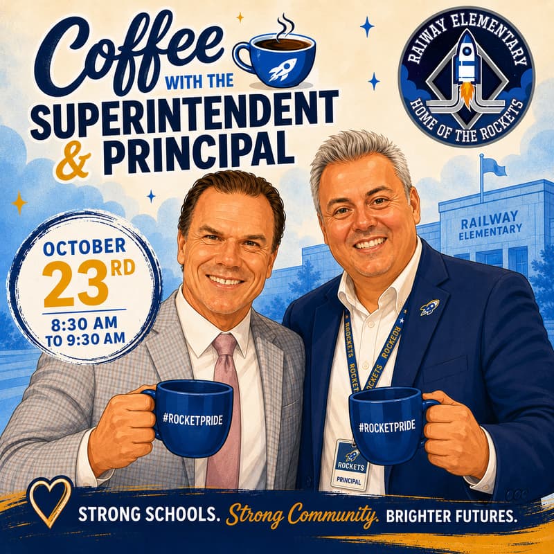Cover Image for NEW! Coffee with the Superintendent & Principal