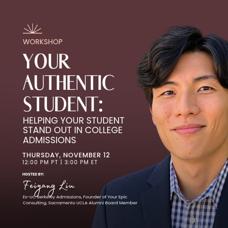 Cover Image for Your Authentic Student: Helping Your Student Stand Out in College Admissions
