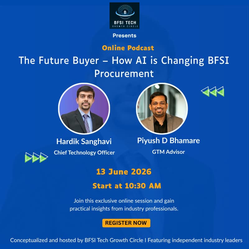 Cover Image for The Future Buyer – How AI is Changing BFSI Procurement