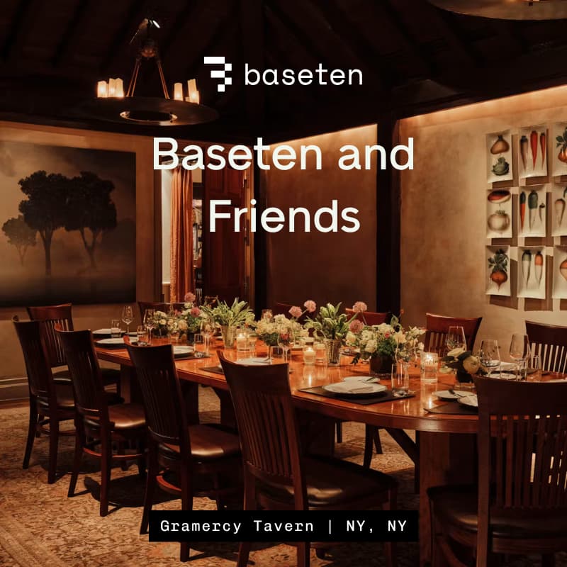 Cover Image for Baseten and Friends at Gramercy Tavern