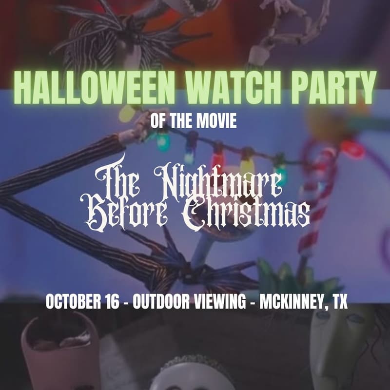 Cover Image for Halloween Watch Party - The Nightmare Before Christmas