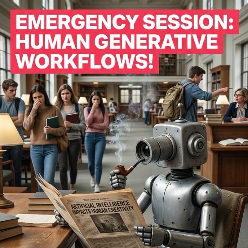 Cover Image for Emergency Session: Human Generative Workflows