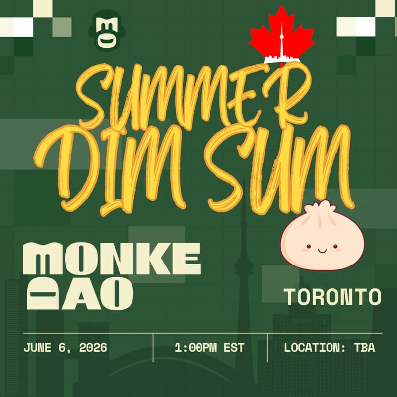 Cover Image for Summertime Toronto MonkeDAO Dim Sum