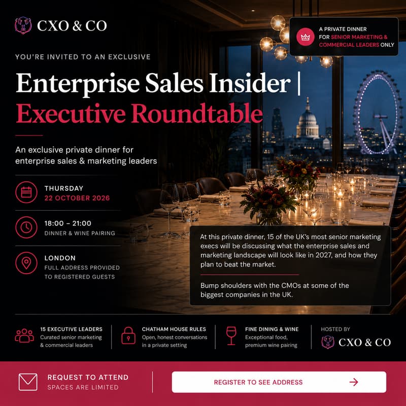 Cover Image for Enterprise Sales Insider | Executive Roundtable