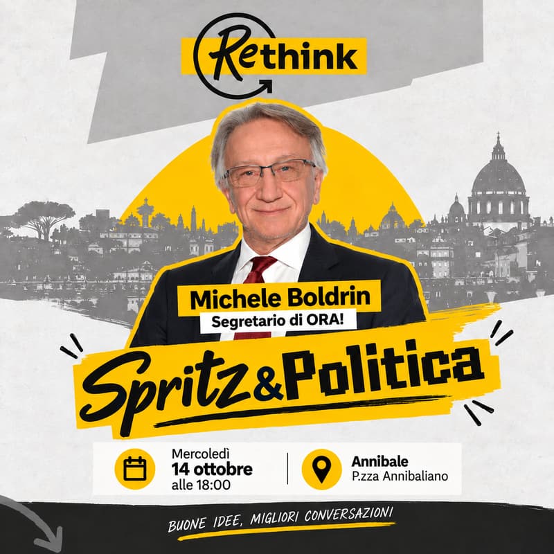 Cover Image for Spritz & Politica con Michele Boldrin