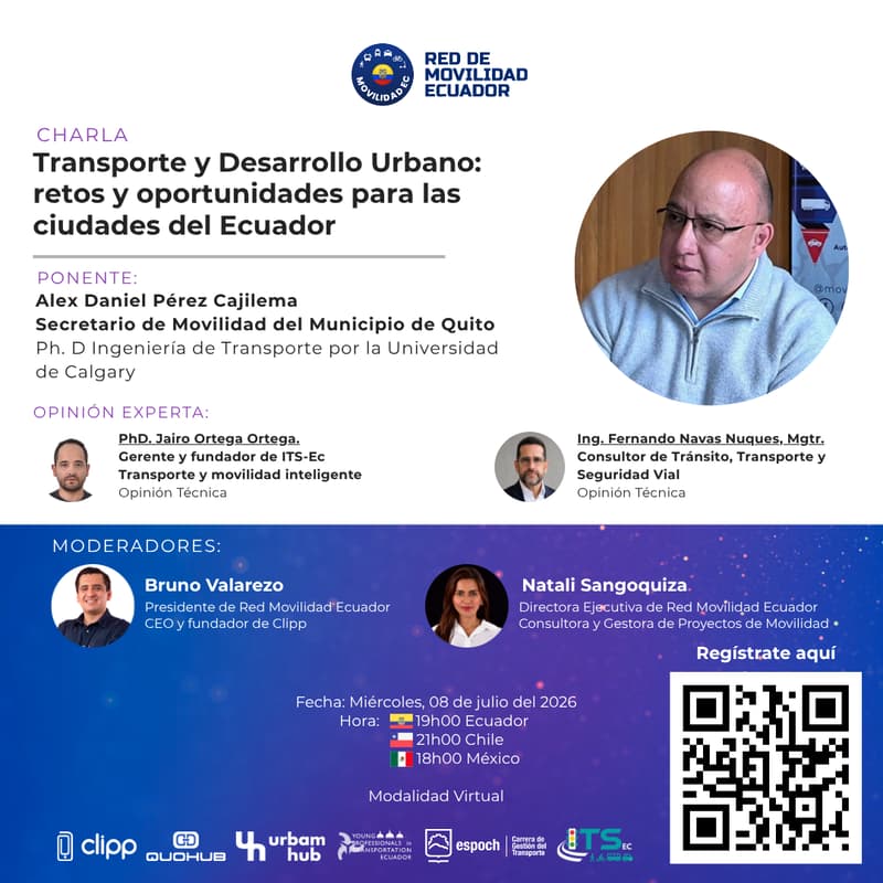 Cover Image for Transporte y Desarrollo Urbano: retos y oportunidades para las ciudades del Ecuador