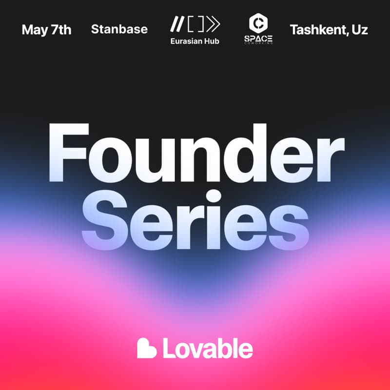 Cover Image for Founder Series – Tashkent Edition