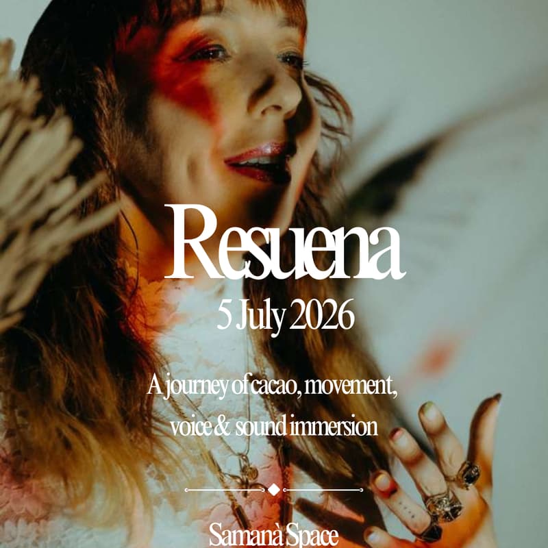 Cover Image for RESUENA. A journey of cacao, movement, voice & sound immersion