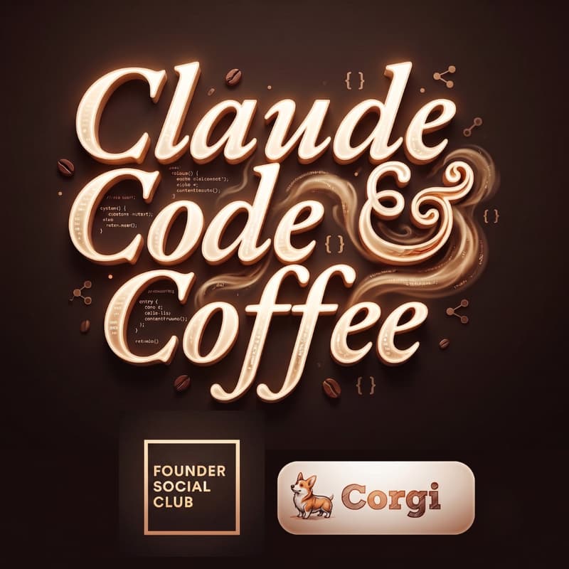 Cover Image for Claude Code & Coffee @ Corgi Cafe