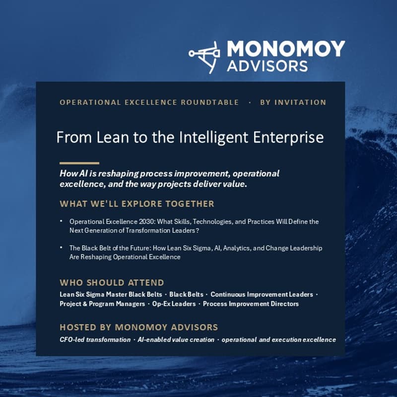 Cover Image for From Lean to Intelligent Enterprise: How AI is Reshaping Business Transformation, Operational Excellence, and Enterprise Value Creation