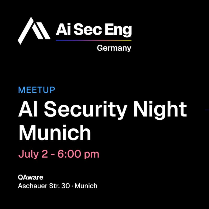 Cover Image for AI Security Night Munich