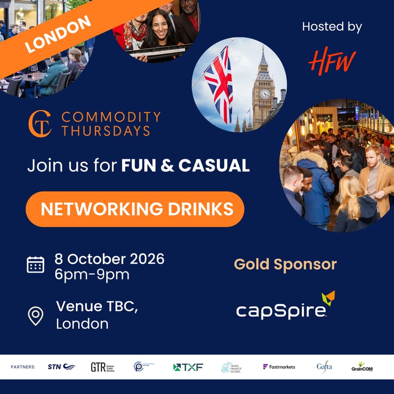 Cover Image for CommodityThursdays London - 8 October