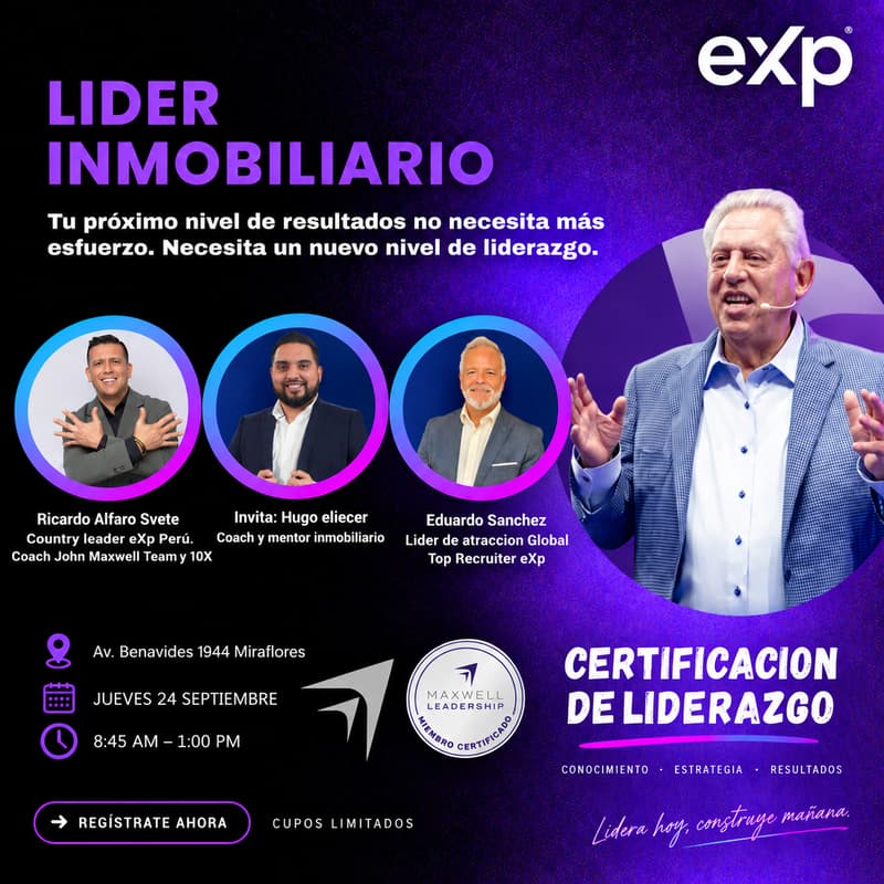 Cover Image for 🔥 TU PRÓXIMO NIVEL DE RESULTADOS EMPIEZA CON TU PRÓXIMO NIVEL DE LIDERAZGO
