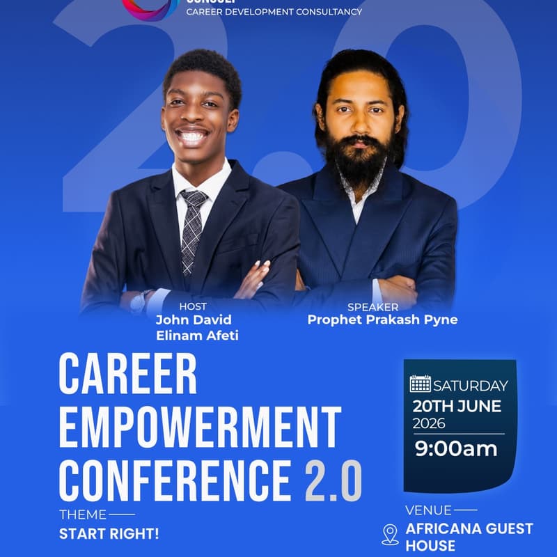 Cover Image for CAREER EMPOWERMENT CONFERENCE 2.0