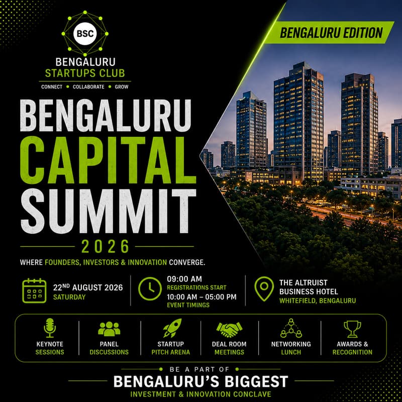 Cover Image for BENGALURU CAPITAL SUMMIT 2026
