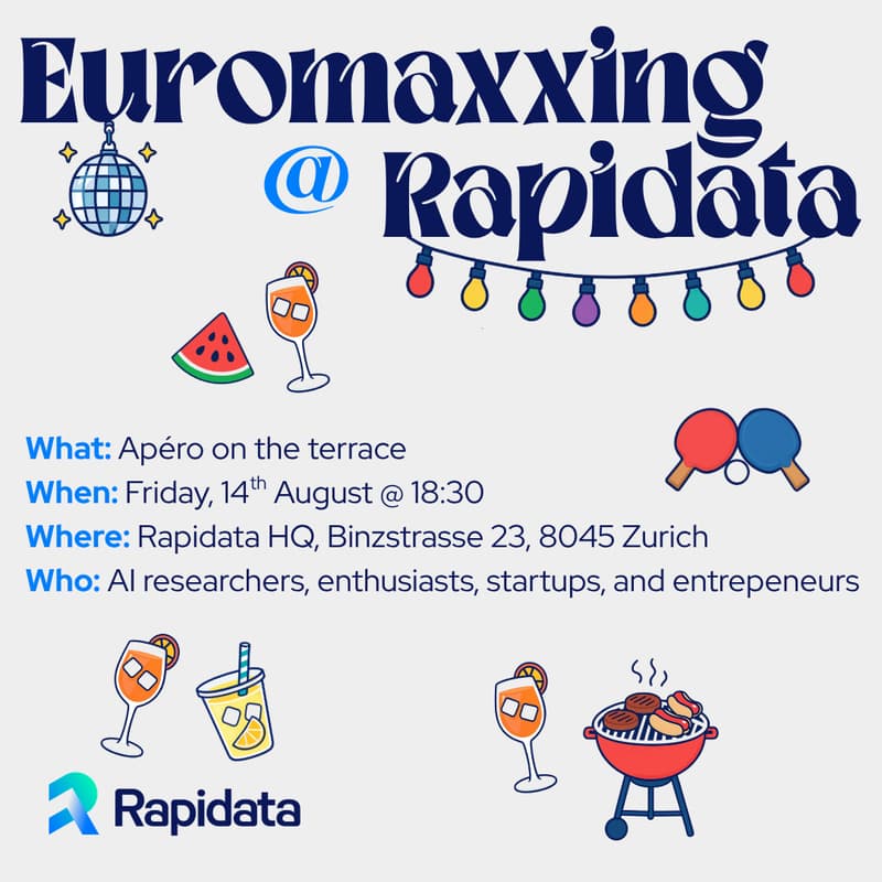 Cover Image for Euromaxxing @ Rapidata - AI Enthusiasts Summer BBQ