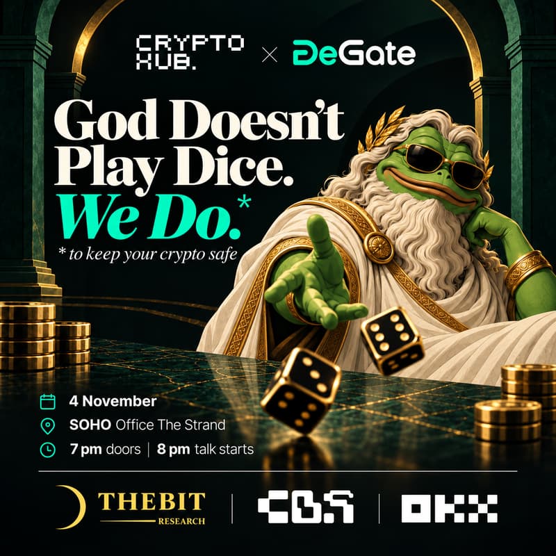 Cover Image for God doesn't play dice. We do! To keep your crypto safe