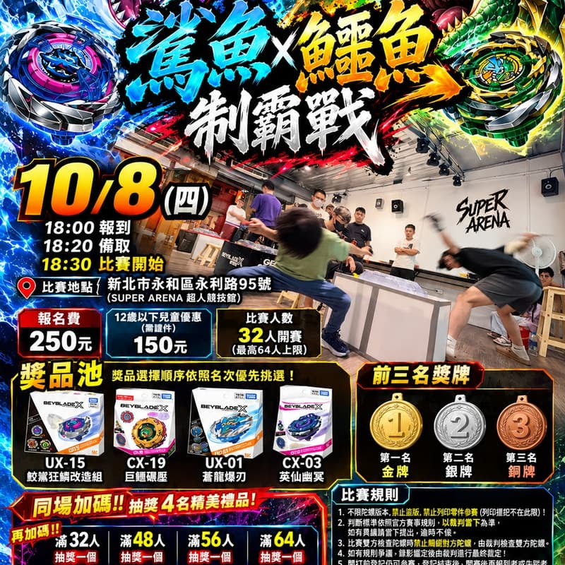 Cover Image for SUPER ARENA X巨塔挑戰季-周末決戰時刻