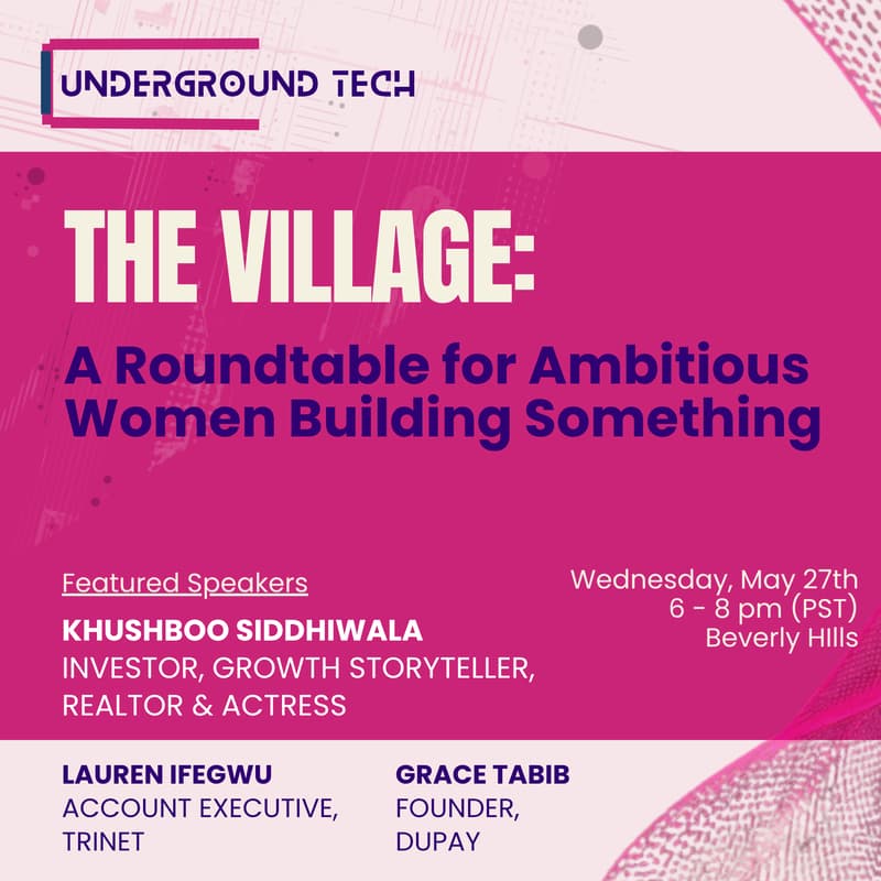 Cover Image for The Village: A Roundtable for Ambitious Women Building Something