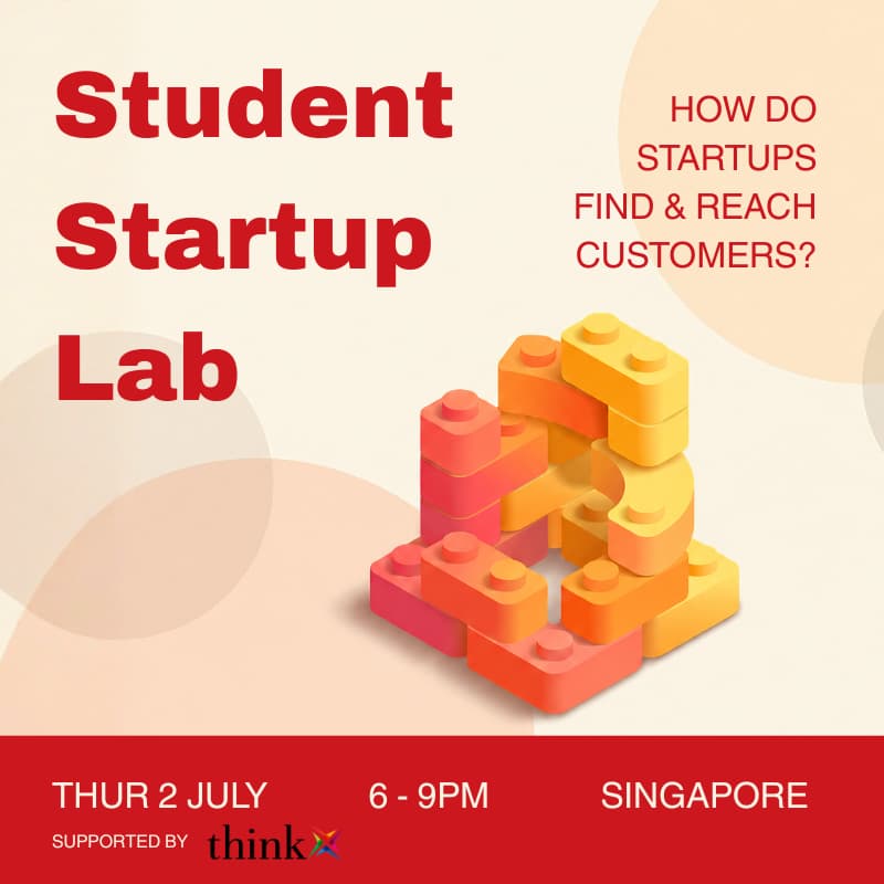Cover Image for Student Startup Lab: HOW DO STARTUPS FIND & REACH CUSTOMERS?