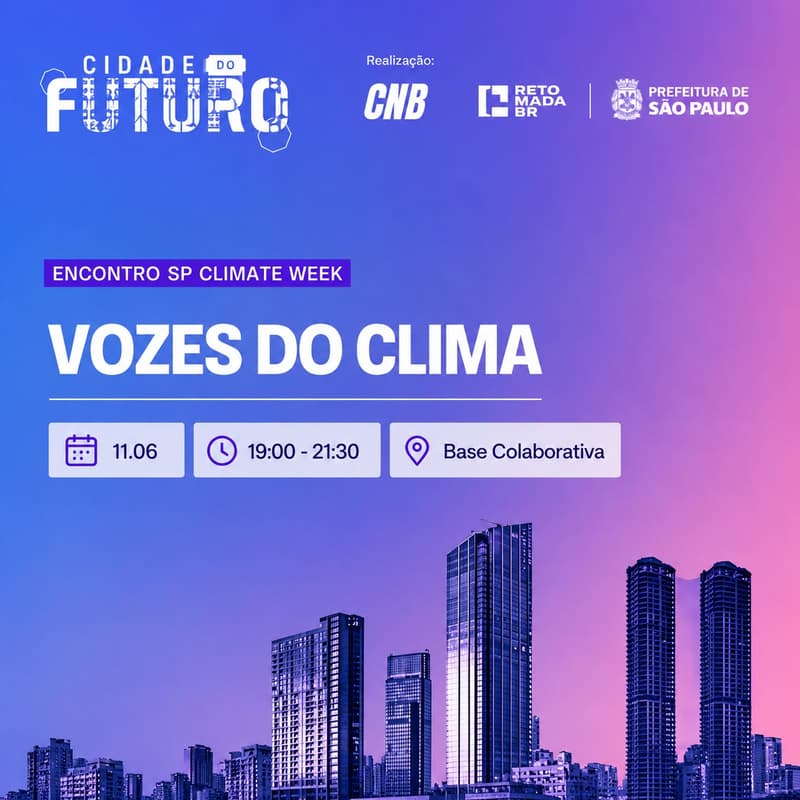 Cover Image for Vozes do Clima - Ação Climática nas Cidades