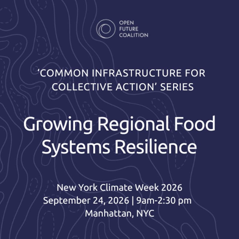 Cover Image for NYCW 26- Common Infrastructure for Collective Action: Growing Regional Food Systems Resilience
