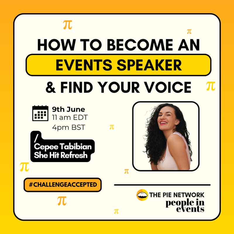 Cover Image for #ChallengeAccepted: How To Become An Event Speaker & Find Your Voice