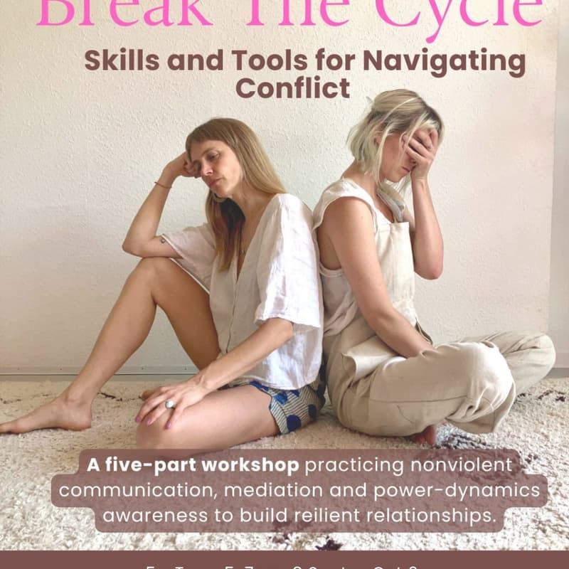Cover Image for Taster Event: Break The Cycle. Skills and Tools for Navigating Conflict