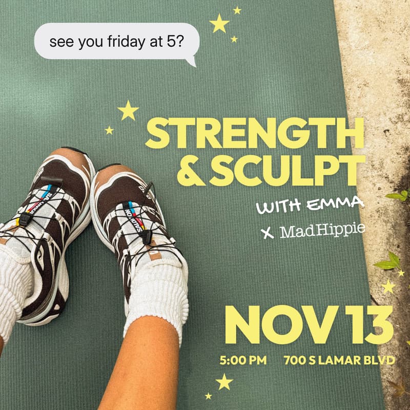 Cover Image for Strength & Sculpt with Emma x Mad Hippie