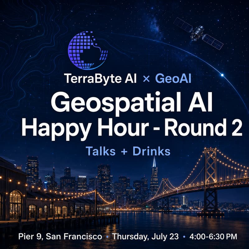 Cover Image for Geospatial AI Happy Hour - Round 2