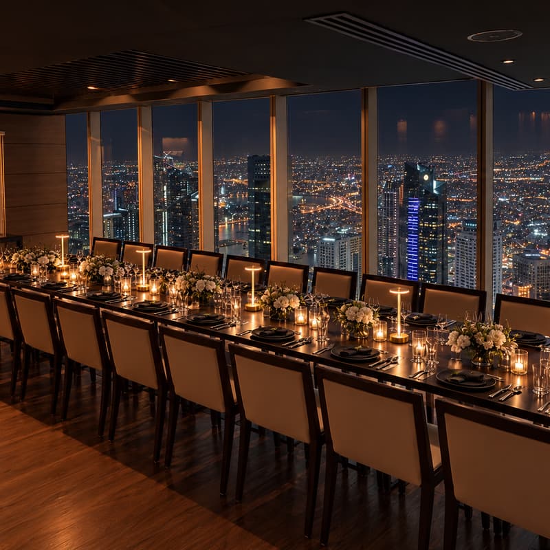 Cover Image for Musly Doha Founding Members Launch Dinner | 61 Floors Up at Zengo | November 5th