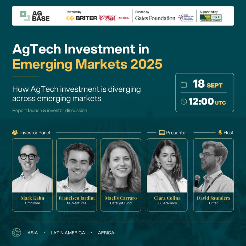 Cover Image for AgTech Investment in Emerging Markets 2025: How Investment Is Diverging Across Markets