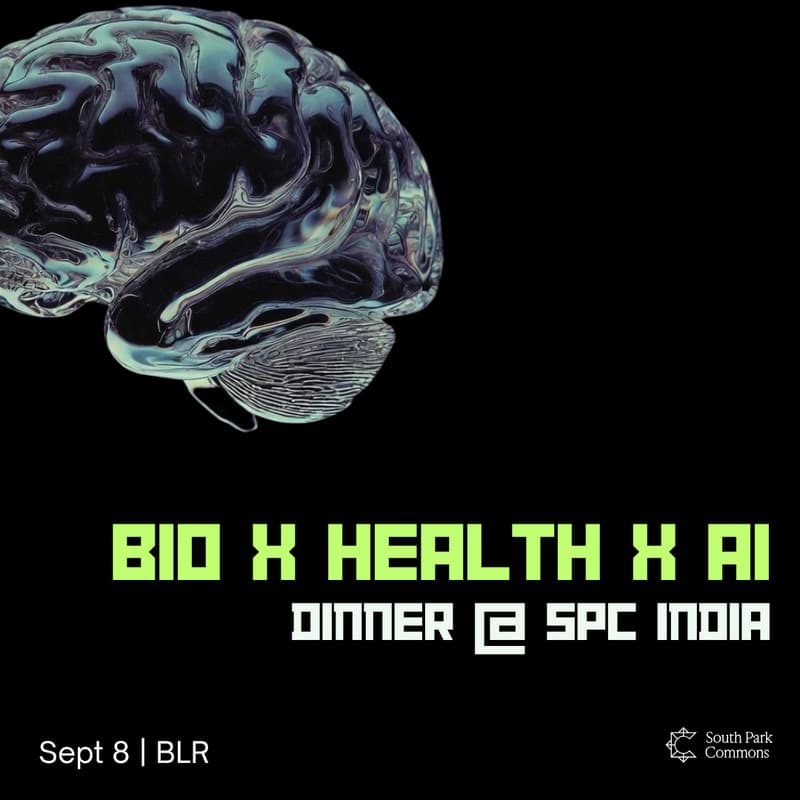 Cover Image for Bio X Health AI | Dinner at SPC India