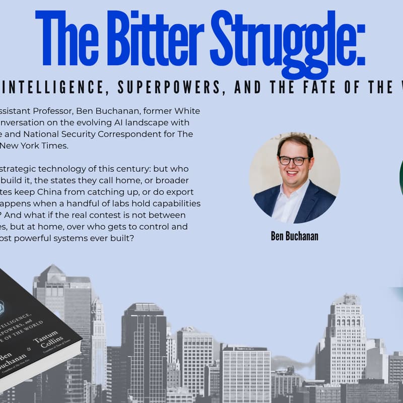 Cover Image for The Bitter Struggle: Superintelligence, Superpowers, and the Fate of the World