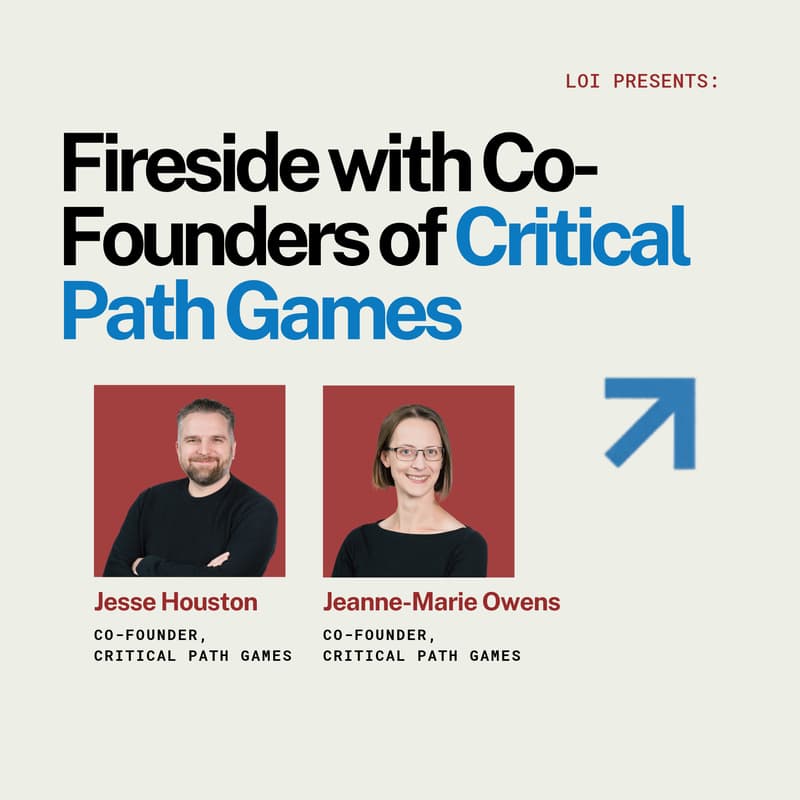Cover Image for Fireside Chat with Co-Founders of Critical Path Games