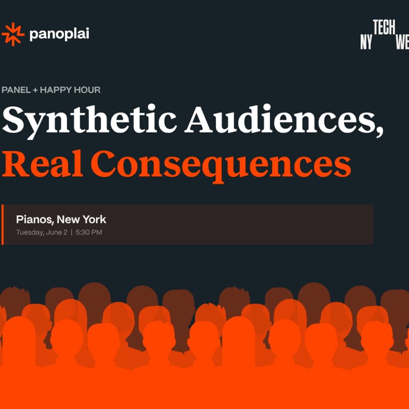 Cover Image for Synthetic Audiences, Real Consequences - #NYTechWeek
