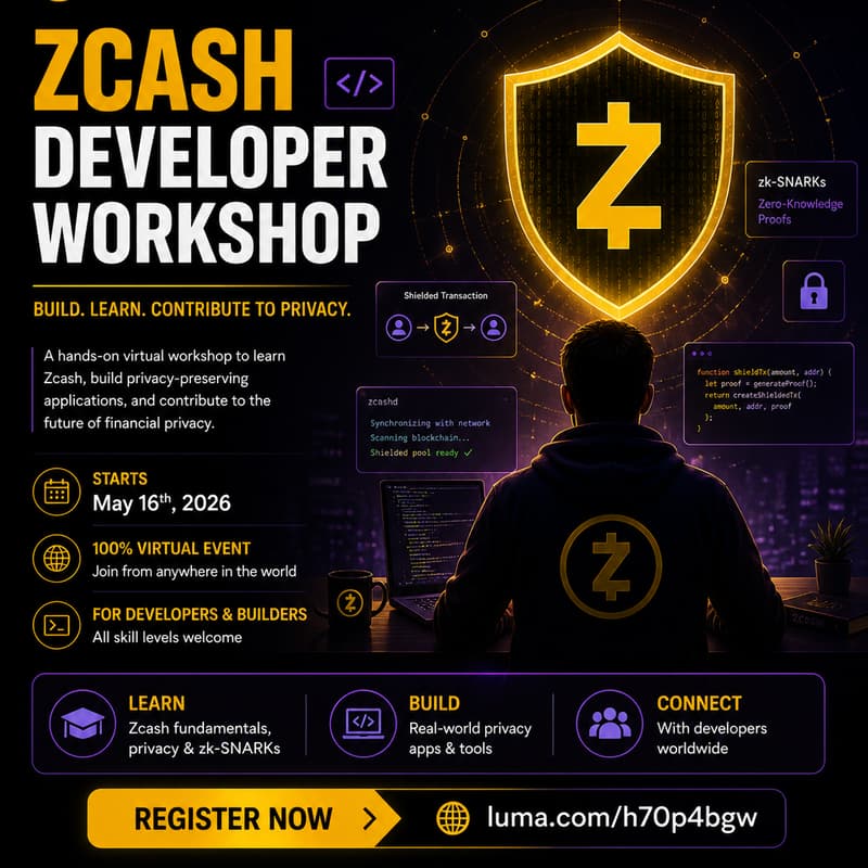 Cover Image for Zcash Developers Workshop