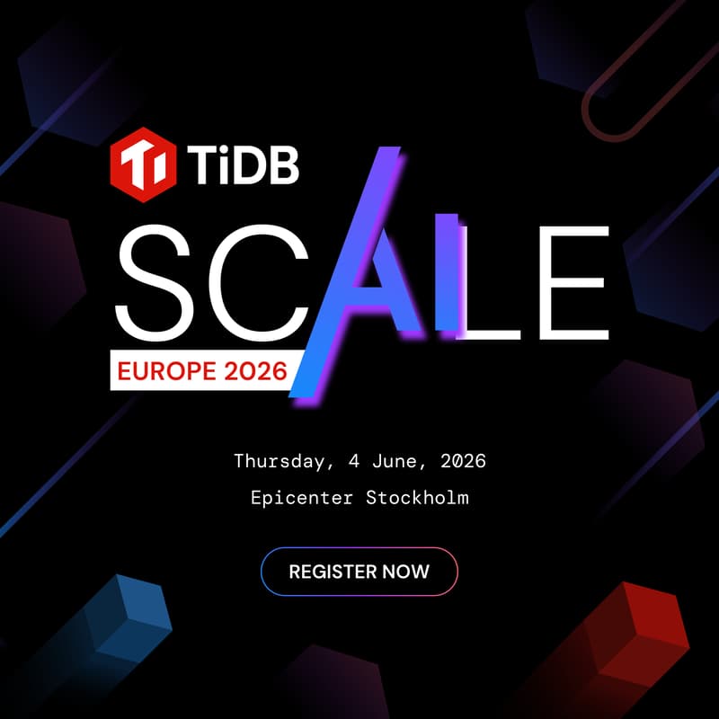 Cover Image for TiDB SCaiLE Europe 2026