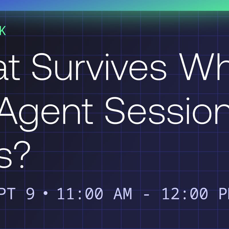 Cover Image for Vibe Check: What Survives When the Agent Session Ends?