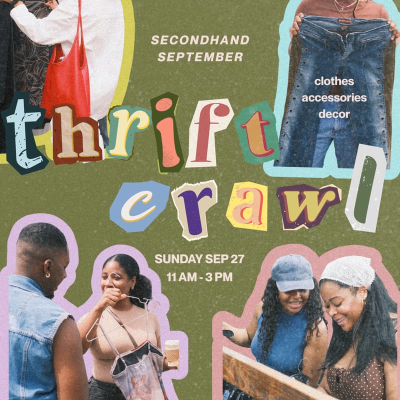 Cover Image for Secondhand September Thrift Crawl