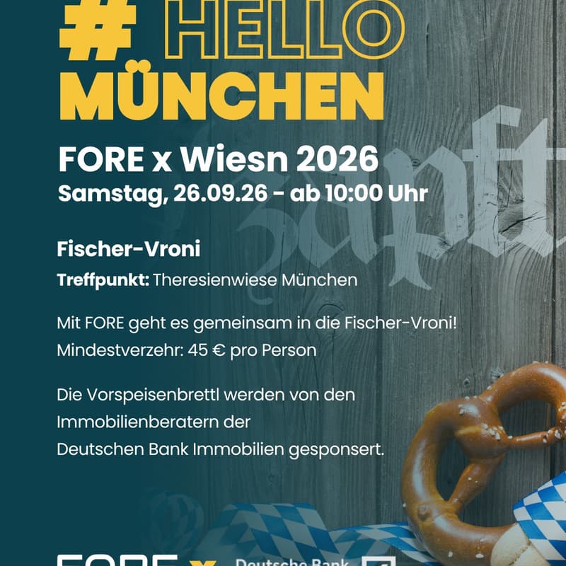 Cover Image for FORE x Wiesn 2026