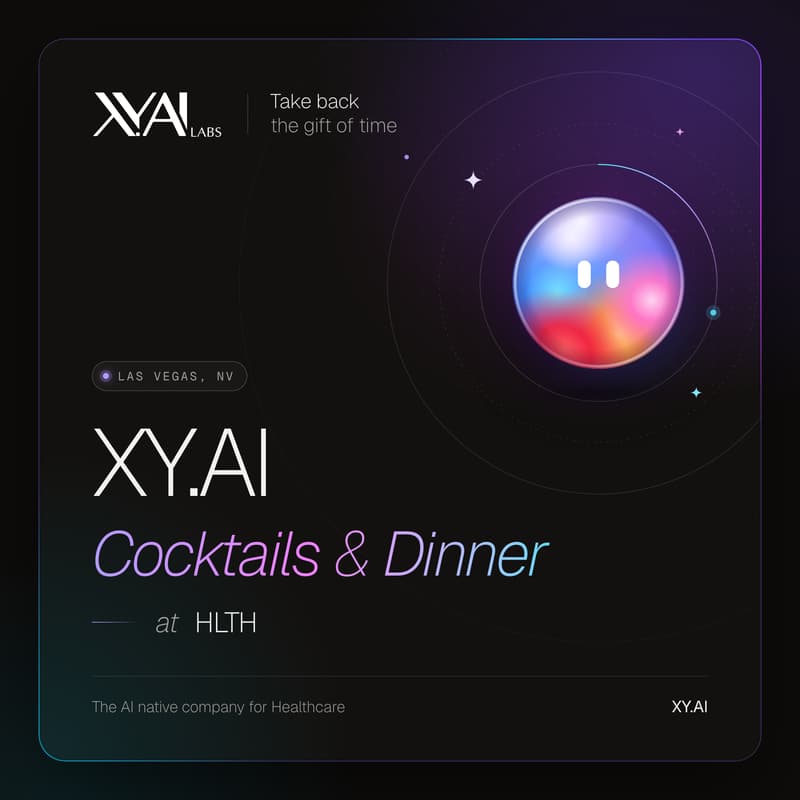 Cover Image for XY.AI Cocktails & Dinner at HLTH