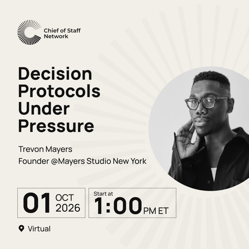 Cover Image for Decision Protocols Under Pressure