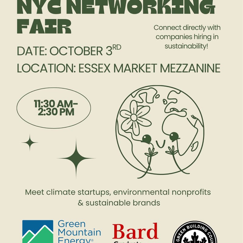 Cover Image for Sustainability Career Fair