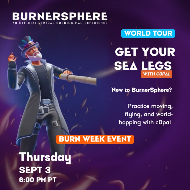 Cover Image for Burn Week – Get Your Sea Legs with C0pal
