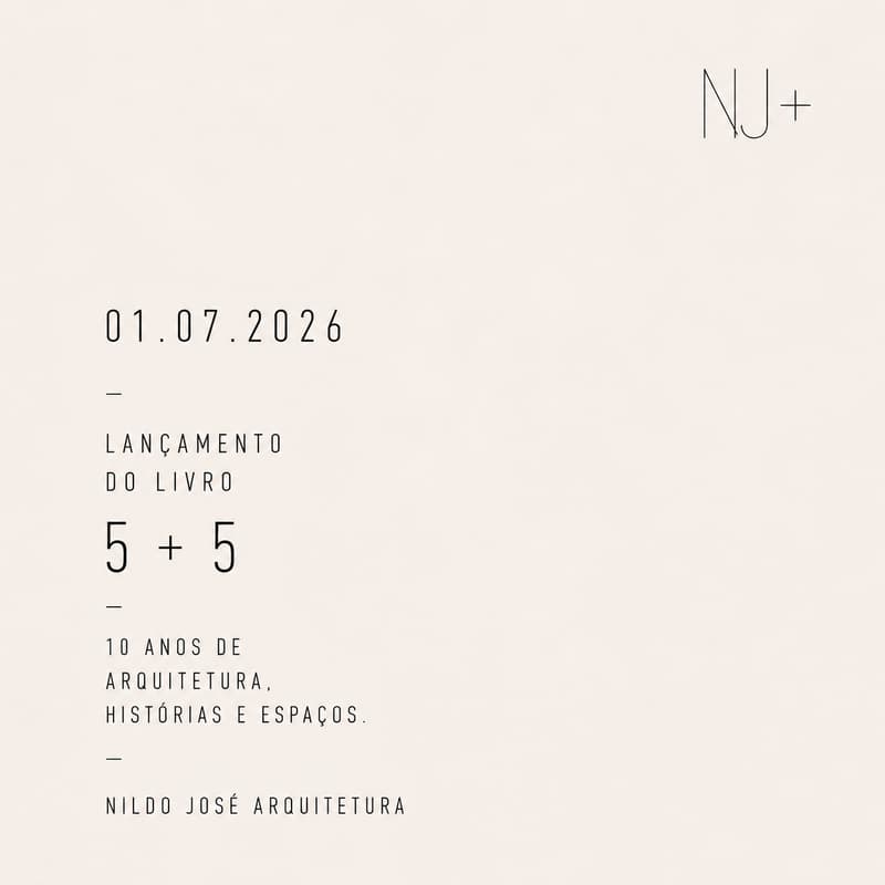 Cover Image for Lançamento do livro de Nildo José Arquitetura 5 + 5