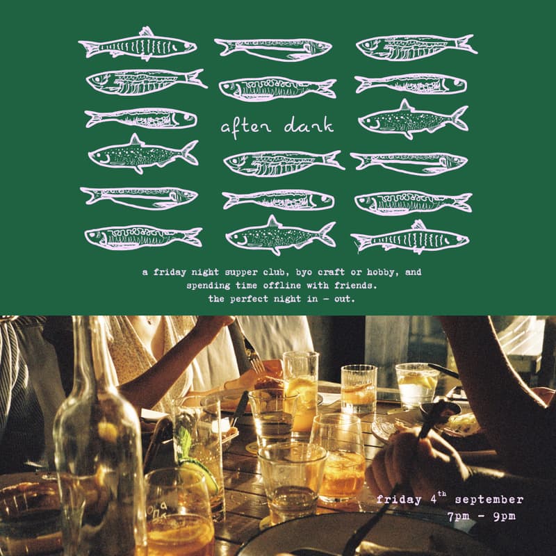 Cover Image for after dark - craft and supper club